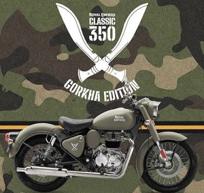 Royal Enfield Classic 350 को ‘Gorkha Edition’ सार्वजनिक